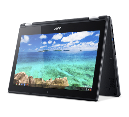 Acer Chromebook R 11 C738T-C5R6 Intel® Celeron® N3150 11.6" Touchscreen 4 GB DDR3L-SDRAM 32 GB Flash Wi-Fi 5 (802.11ac) ChromeOS Black - Image 2