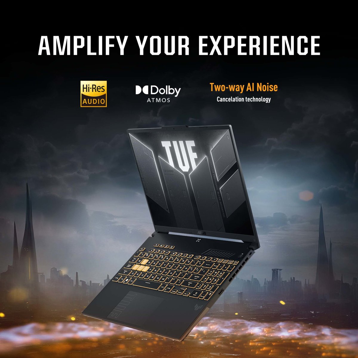 ASUS TUF Gaming F16 FX607VU-RL033W Copilot+ PC Intel® Core™ i7 i7-13620H Laptop 40.6 cm (16") WUXGA 16 GB DDR5-SDRAM 512 GB SSD NVIDIA GeForce RTX 4050 Wi-Fi 6 (802.11ax) Windows 11 Home Black, Grey - Image 18