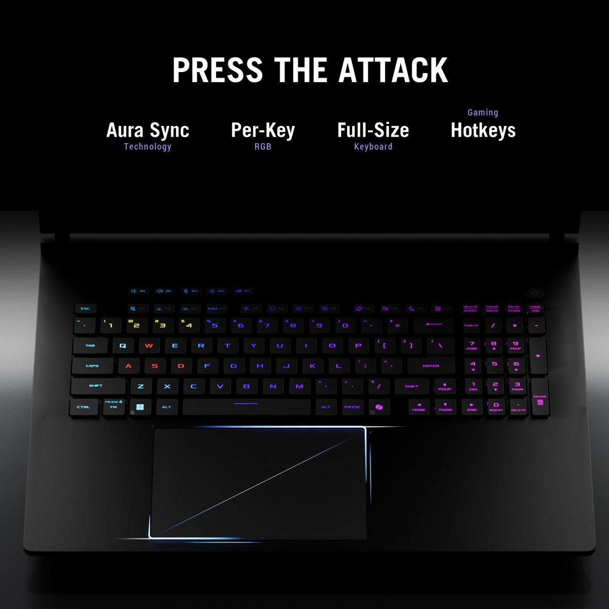 ASUS ROG Strix SCAR 18 G835LX-SA009W Intel Core Ultra 9 275HX Laptop 45.7 cm (18") WQXGA 64 GB DDR5-SDRAM 2 TB SSD NVIDIA GeForce RTX 5090 Wi-Fi 7 (802.11be) Windows 11 Home Black - Image 6