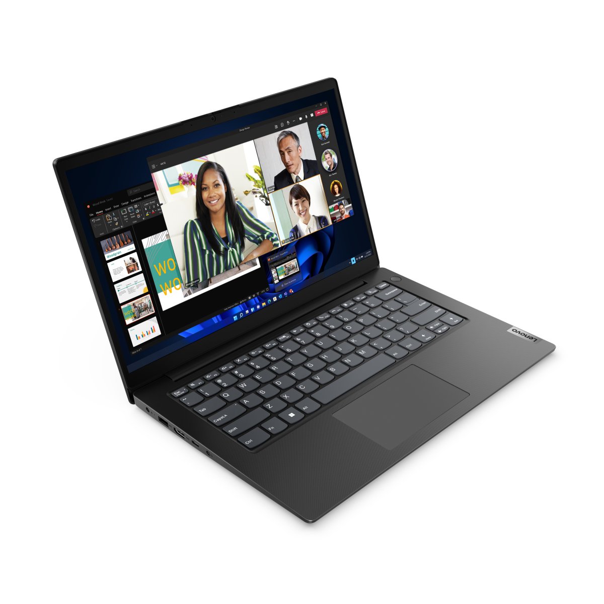 Lenovo V14 G4 ABP AMD Ryzen™ 5 5500U Laptop 35.6 cm (14") Full HD 8 GB DDR4-SDRAM 512 GB SSD Wi-Fi 6 (802.11ax) Windows 11 Home English Black - Image 2