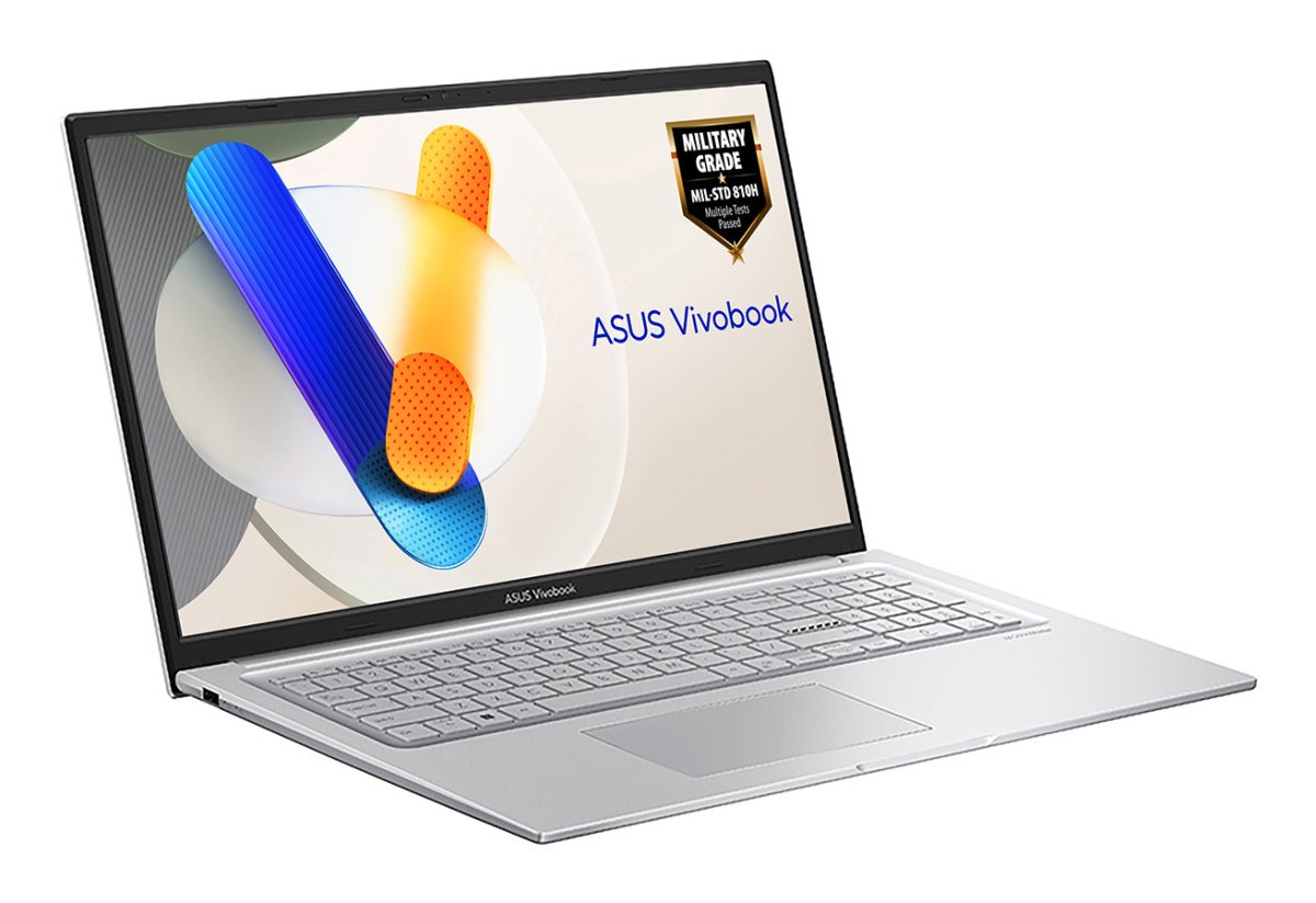 ASUS Vivobook 17 X1704VA-AU1076W Intel Core 3 100U Laptop 43.9 cm (17.3") Full HD 8 GB DDR5-SDRAM 512 GB SSD Wi-Fi 6 (802.11ax) Windows 11 Home Silver - Image 2