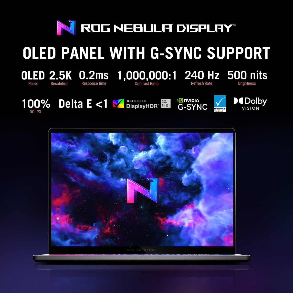 ASUS ROG Zephyrus G16 GA605KH-QR017W Copilot+ PC AMD Ryzen™ AI 7 350 Laptop 40.6 cm (16") 2.5K 32 GB LPDDR5x-SDRAM 1 TB SSD NVIDIA® GeForce RTX™ 5050 Wi-Fi 7 (802.11be) Windows 11 Home Grey - Image 8