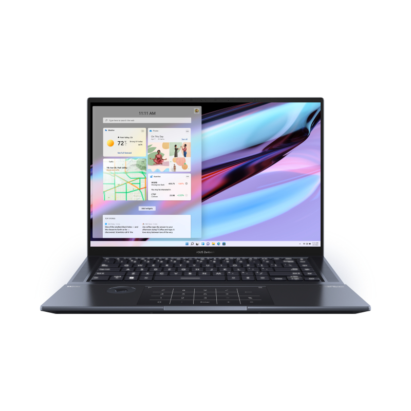 ASUS Zenbook Pro 16X OLED UX7602VI-MY016W Intel® Core™ i9 i9-13900H Laptop 40.6 cm (16") Touchscreen 3.2K 32 GB LPDDR5-SDRAM 1 TB SSD NVIDIA GeForce RTX 4070 Wi-Fi 6E (802.11ax) Windows 11 Home Black