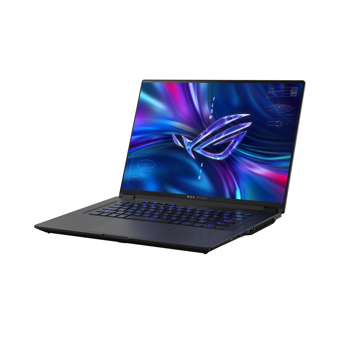 ASUS ROG Flow X16 GV601VI-NL016W Intel® Core™ i9 i9-13900H Hybrid (2-in-1) 40.6 cm (16") Touchscreen WQXGA 32 GB DDR5-SDRAM 1 TB SSD NVIDIA GeForce RTX 4070 Wi-Fi 6E (802.11ax) Windows 11 Home Black - Image 4