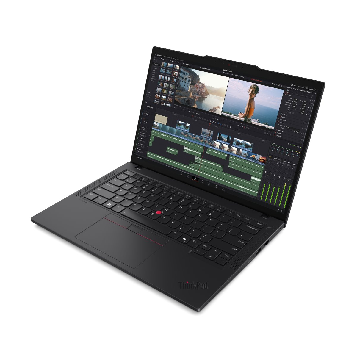 Lenovo ThinkPad P14s Gen 5 (AMD) AMD Ryzen™ 7 PRO 8840HS Mobile workstation 35.6 cm (14") Touchscreen WUXGA 32 GB DDR5-SDRAM 1 TB SSD Wi-Fi 6E (802.11ax) Windows 11 Pro UK English Black - Image 8