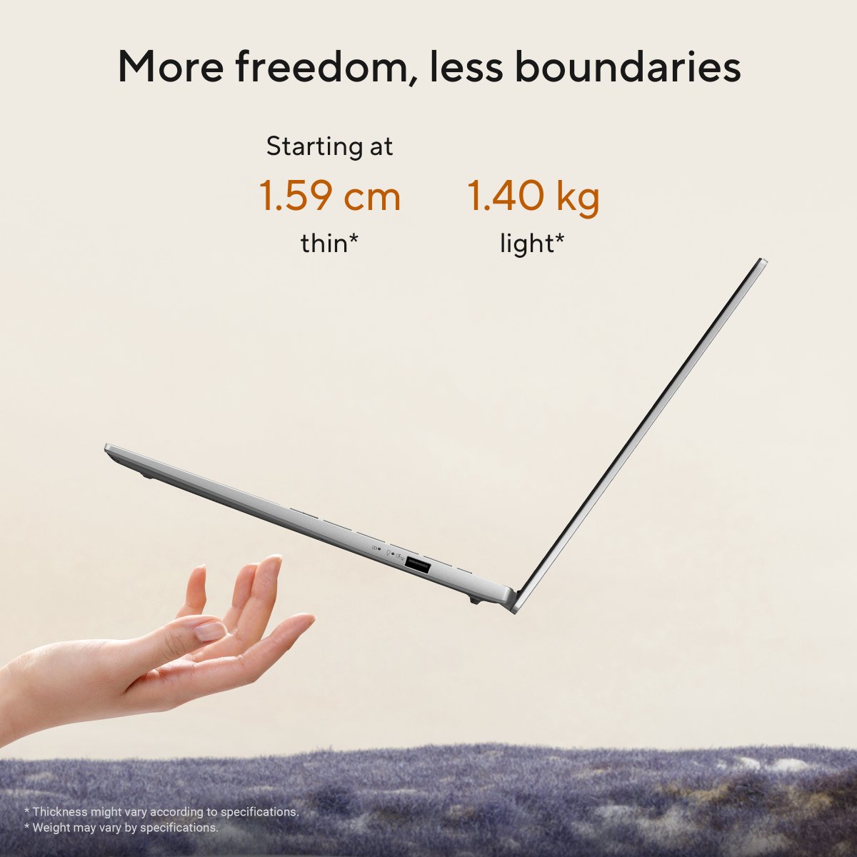 ASUS Vivobook S14 M3407HA 14-inch Ryzen 5 220 16GB 512GB SSD Windows 11 Home Silver - Image 8
