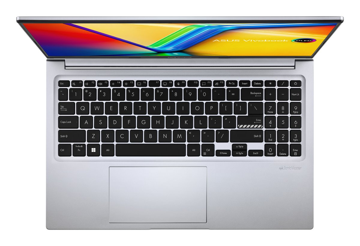 ASUS Vivobook 15 OLED X1505VA-MA577W Intel® Core™ i5 i5-1335U Laptop 39.6 cm (15.6") 2.8K 16 GB DDR4-SDRAM 1 TB SSD Wi-Fi 6E (802.11ax) Windows 11 Home Silver - Image 8
