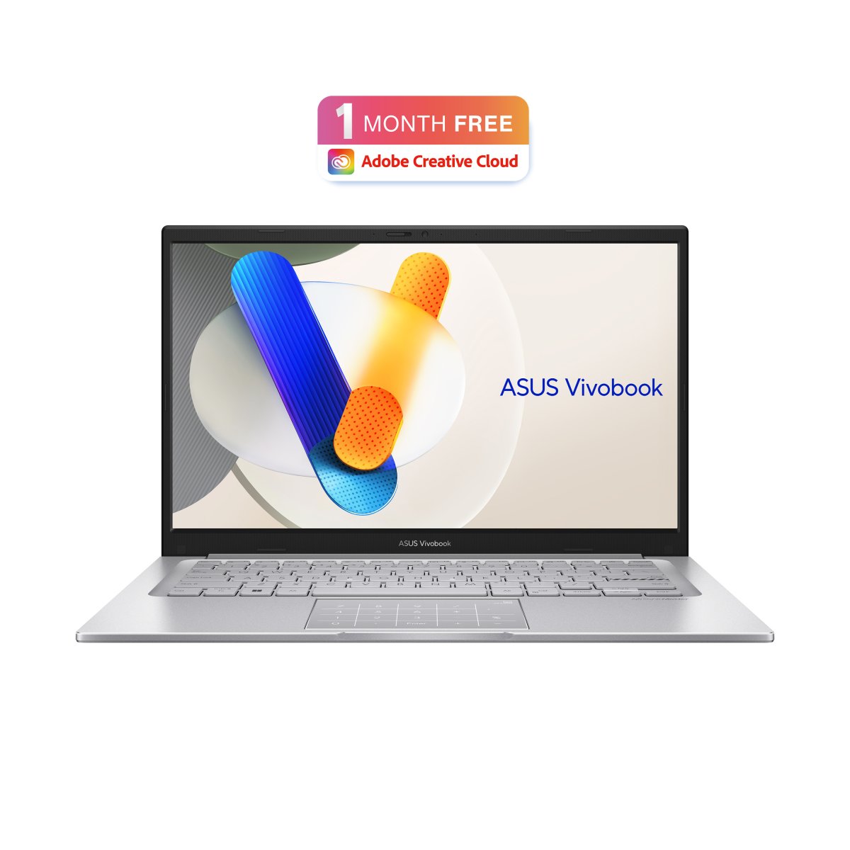 ASUS Vivobook 14 X1404VA-EB142W Intel® Core™ i7 i7-1355U Laptop 35.6 cm (14") Full HD 16 GB DDR4-SDRAM 512 GB SSD Wi-Fi 6E (802.11ax) Windows 11 Home Silver - Image 2