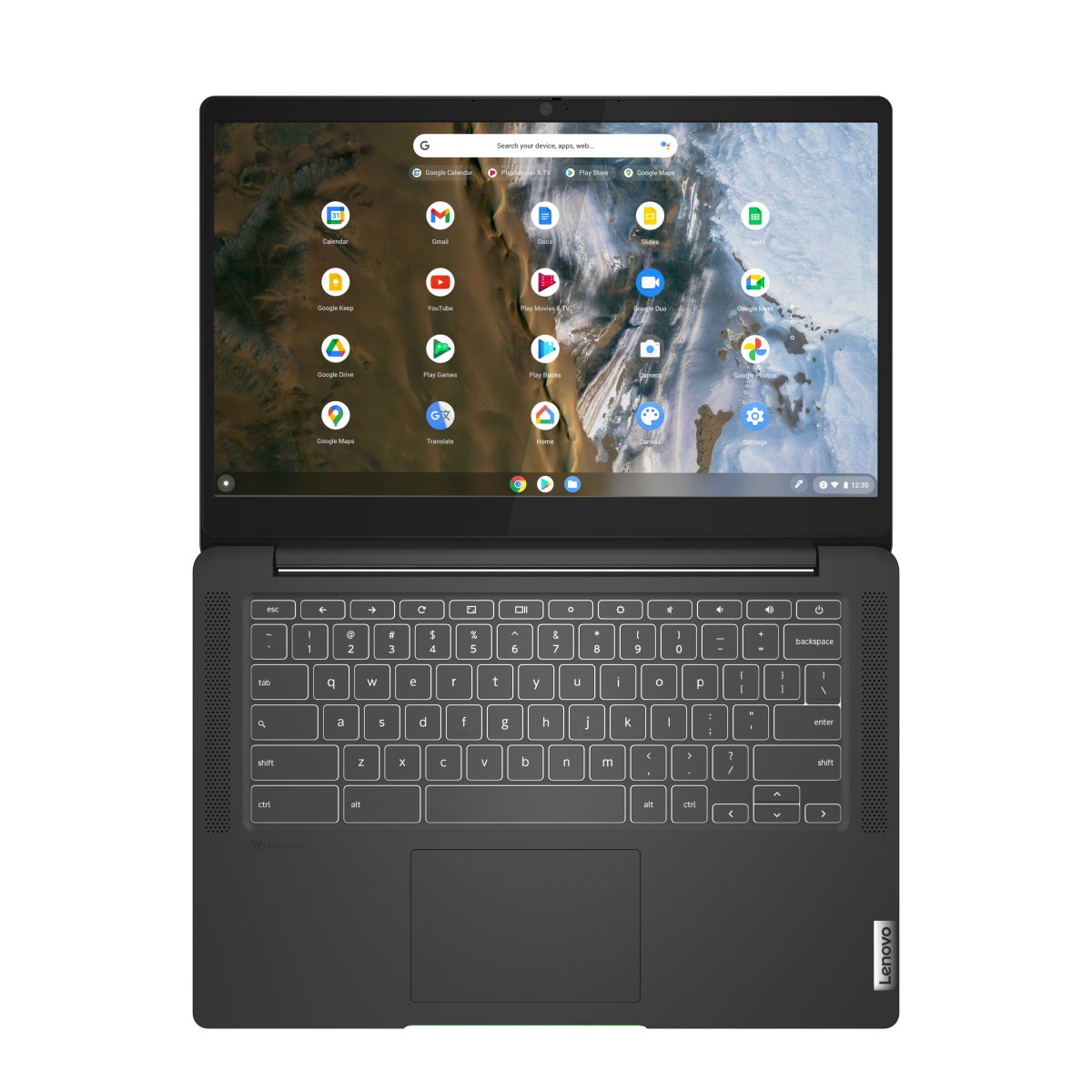 Lenovo IdeaPad 5 Chrome 14ITL6 Intel® Core™ i3 i3-1115G4 Chromebook 35.6 cm (14") Touchscreen Full HD 8 GB LPDDR4x-SDRAM 128 GB SSD Wi-Fi 6 (802.11ax) ChromeOS UK English Grey - Image 6