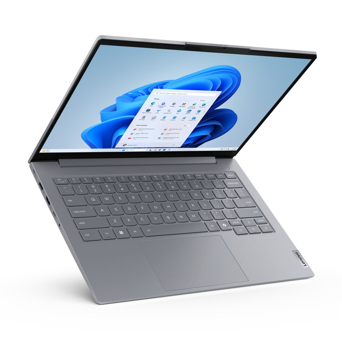 Lenovo ThinkBook 14 G8 IRL Intel® Core™ i5 i5-13420H Laptop 35.6 cm (14") WUXGA 16 GB DDR5-SDRAM 512 GB SSD Wi-Fi 6E (802.11ax) Windows 11 Pro UK English Grey - Image 8