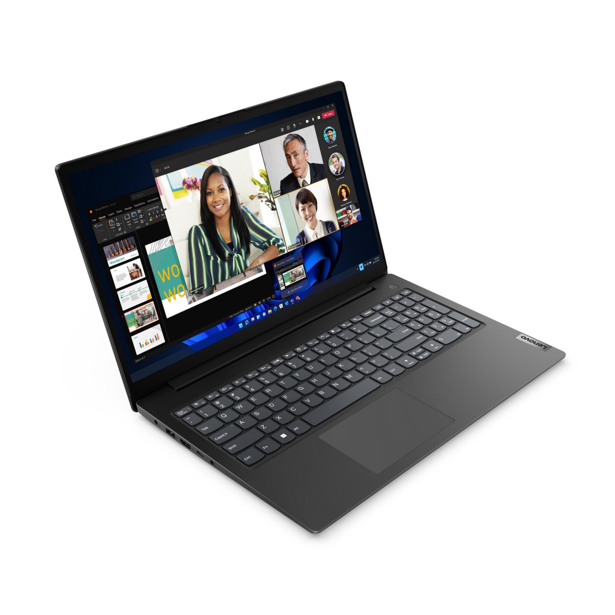 Lenovo V15 G4 AMN 15.6-inch FHD Ryzen 5 7520U 16GB 256GB SSD Windows 11 Pro Business Black - Image 2