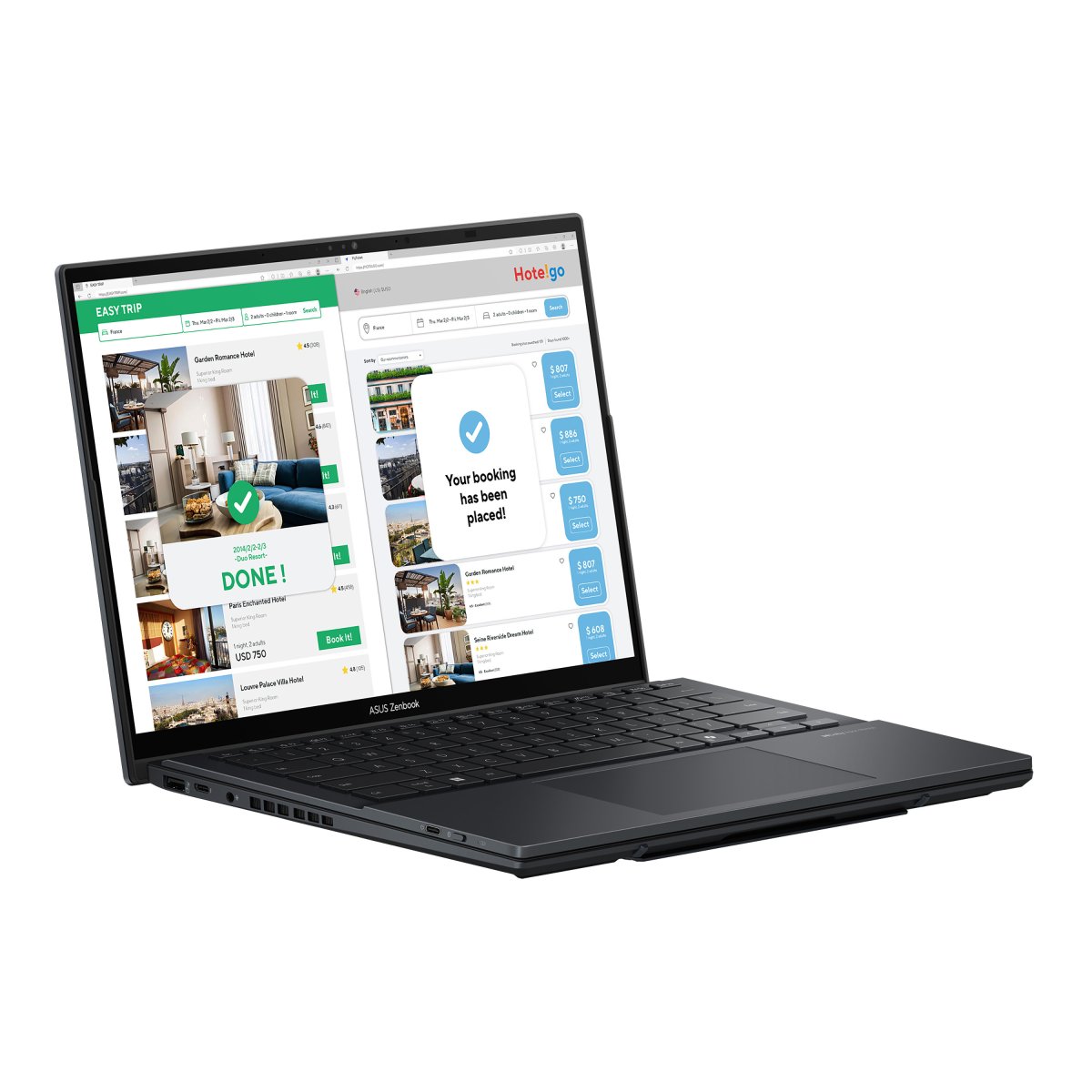 ASUS Zenbook Duo UX8406CA-PZ134W Intel Core Ultra 9 285H Hybrid (2-in-1) 35.6 cm (14") Touchscreen 3K 32 GB LPDDR5x-SDRAM 2 TB SSD Wi-Fi 7 (802.11be) Windows 11 Home Grey - Image 3