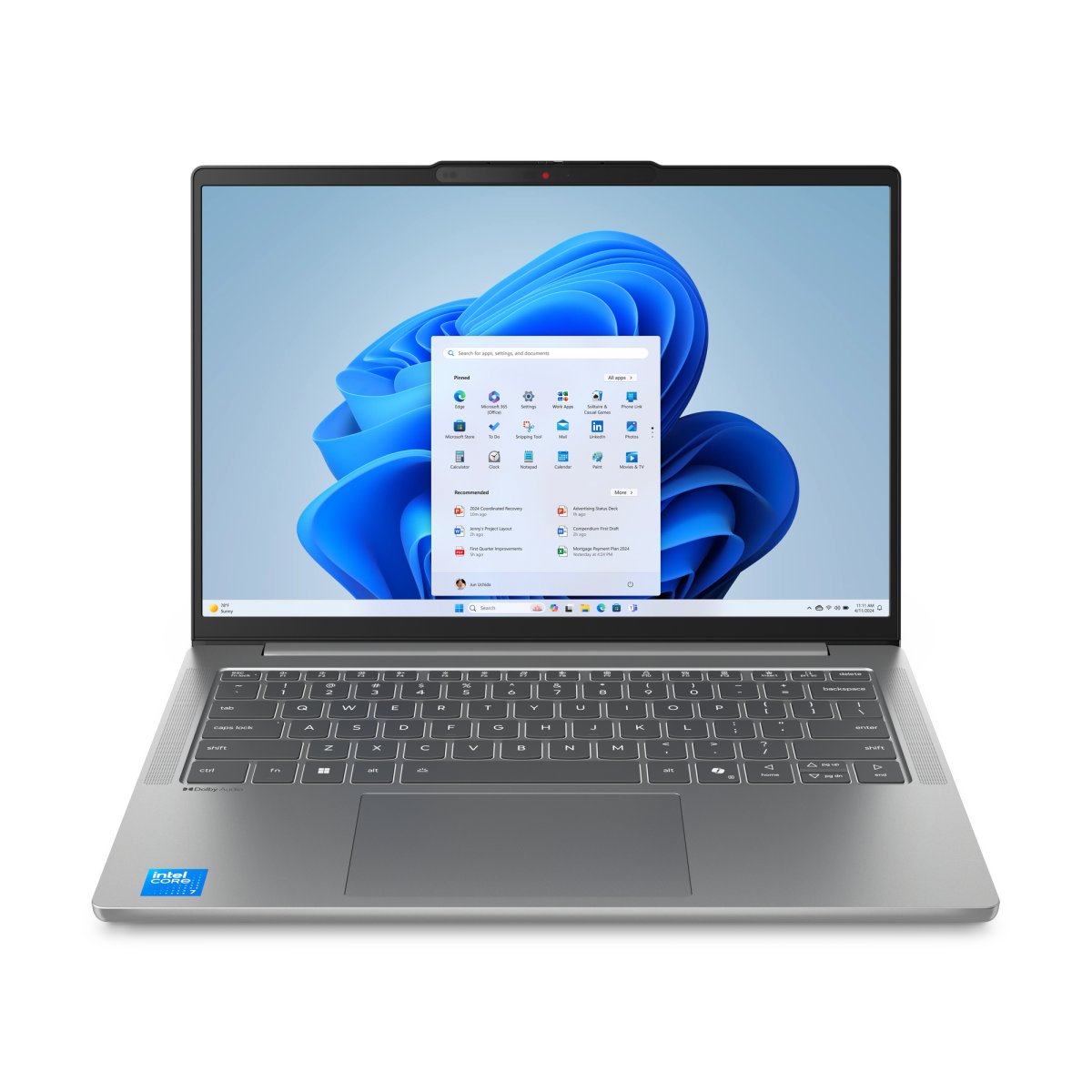 Lenovo IdeaPad Slim 5 14AKP10 Copilot+ PC AMD Ryzen™ AI 5 340 Laptop 35.6 cm (14") WUXGA 16 GB DDR5-SDRAM 512 GB SSD Wi-Fi 7 (802.11be) Windows 11 Home English Grey