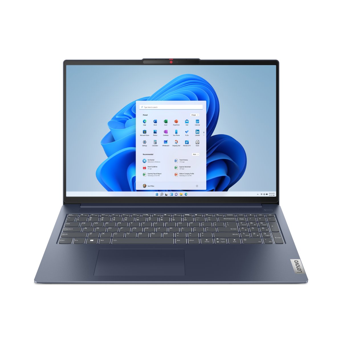 Lenovo IdeaPad Slim 5 16IRL8 Intel® Core™ i7 i7-13620H Laptop 40.6 cm (16") WUXGA 16 GB LPDDR5-SDRAM 1 TB SSD Wi-Fi 6E (802.11ax) Windows 11 Home UK English Blue