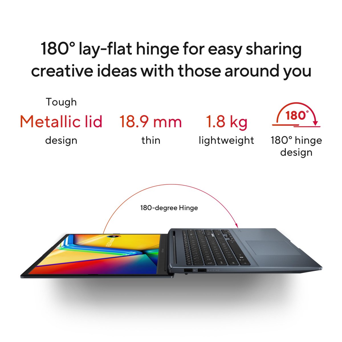 ASUS Vivobook Pro 15 M6500XU-LP086W AMD Ryzen™ 9 7940HS Laptop 39.6 cm (15.6") Full HD 16 GB LPDDR5x-SDRAM 512 GB SSD NVIDIA GeForce RTX 4050 Wi-Fi 6E (802.11ax) Windows 11 Home Blue - Image 24