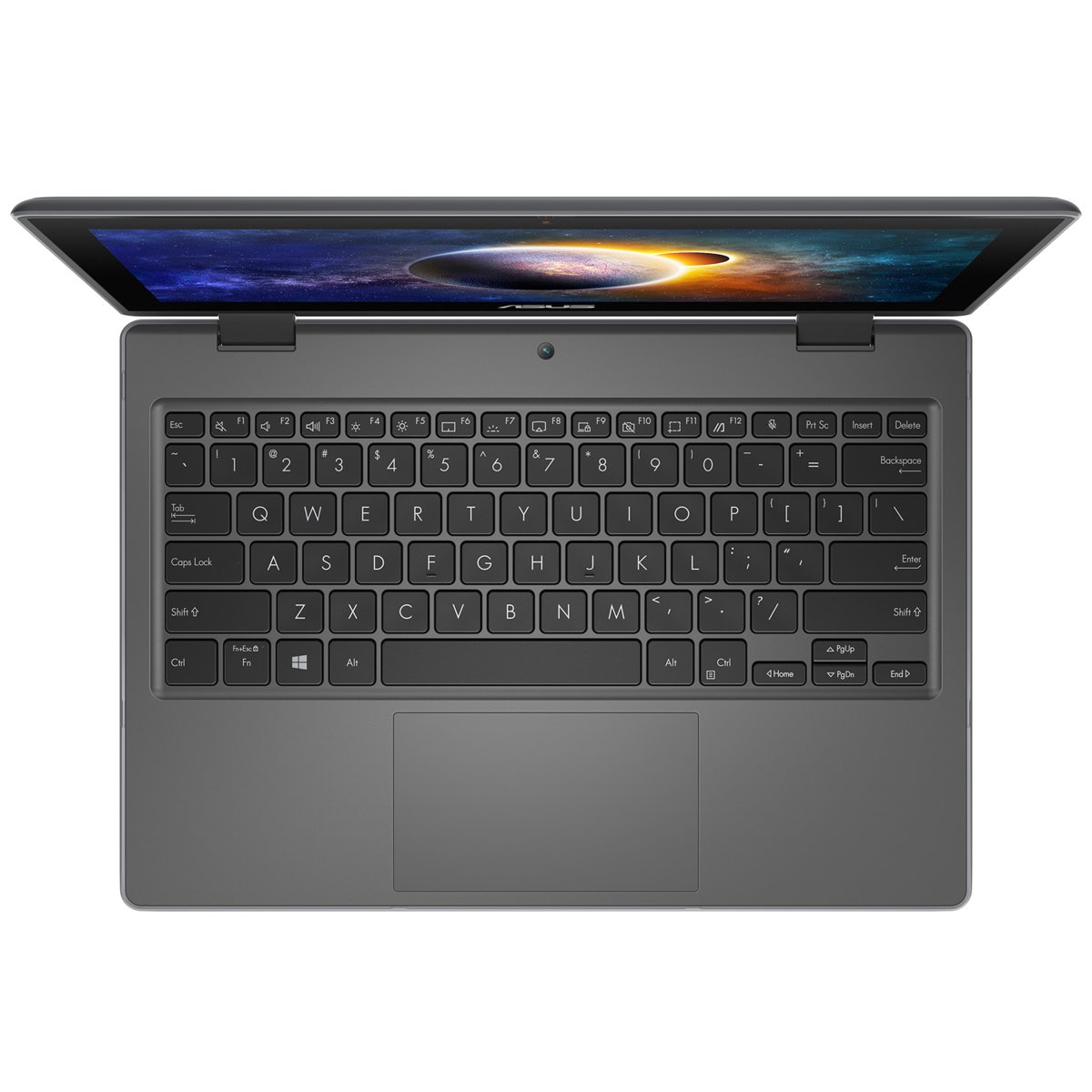 ASUS BR1100F-C41XA-3Y Intel® Celeron® N N4500 Hybrid (2-in-1) 29.5 cm (11.6") Touchscreen HD 4 GB DDR4-SDRAM 128 GB eMMC Wi-Fi 6 (802.11ax) Windows 11 Pro Education Grey - Image 3