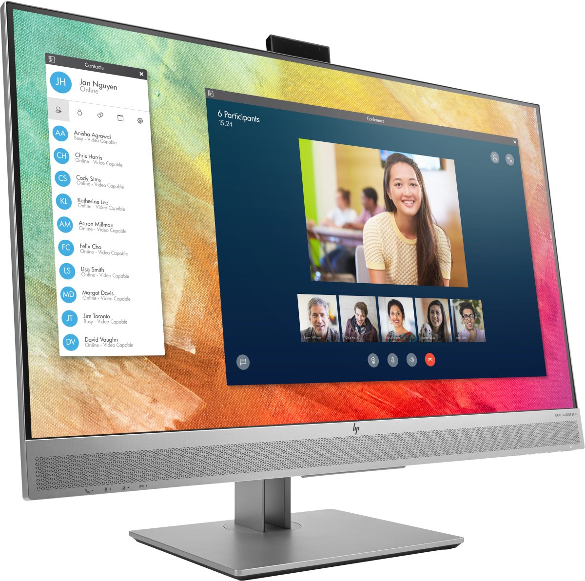 HP EliteDisplay E273m computer monitor 68.6 cm (27") 1920 x 1080 pixels Full HD LED Black, Silver - Image 3