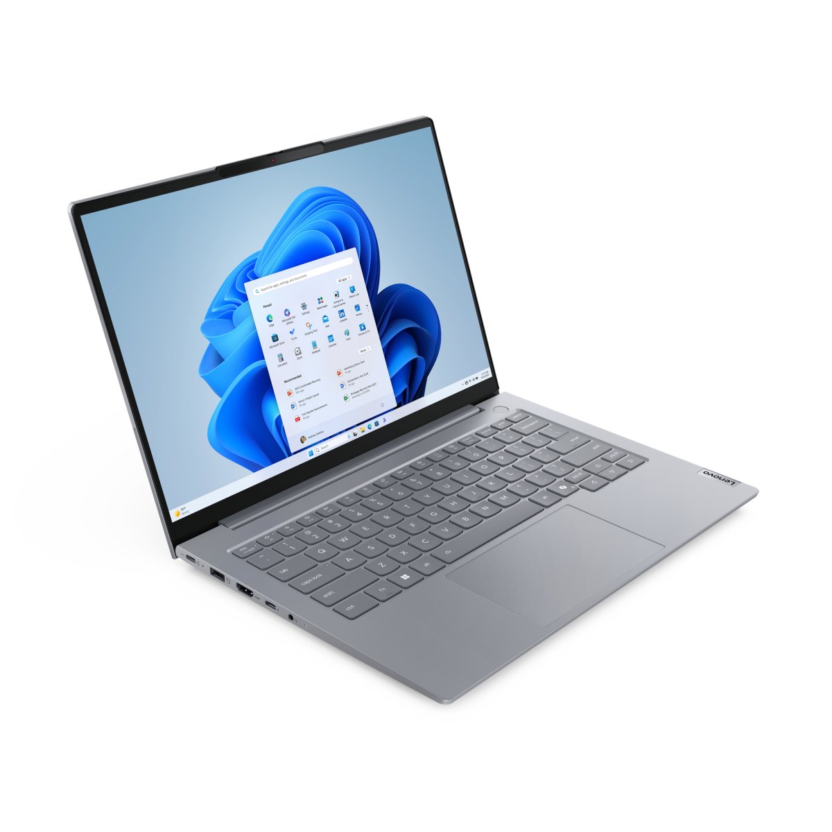Lenovo ThinkBook 14 G8 IRL Intel® Core™ i5 i5-13420H Laptop 35.6 cm (14") WUXGA 16 GB DDR5-SDRAM 512 GB SSD Wi-Fi 6E (802.11ax) Windows 11 Pro UK English Grey - Image 2