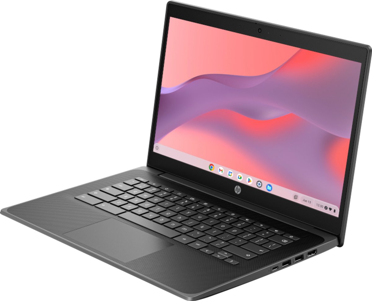 HP Fortis G1i 14 Chromebook Intel® N N150 35.6 cm (14") HD 8 GB LPDDR5x-SDRAM 64 GB eMMC Wi-Fi 6 (802.11ax) ChromeOS Black - Image 3