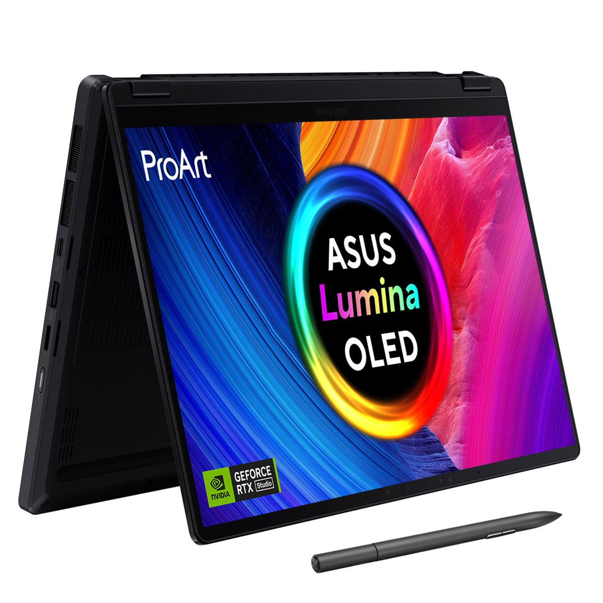ASUS ProArt PX13 HN7306WI-LX017W Copilot+ PC AMD Ryzen AI 9 HX 370 Hybrid (2-in-1) 33.8 cm (13.3") Touchscreen 3K 32 GB LPDDR5x-SDRAM 2 TB SSD NVIDIA GeForce RTX 4070 Wi-Fi 7 (802.11be) Windows 11 Home Black - Image 5
