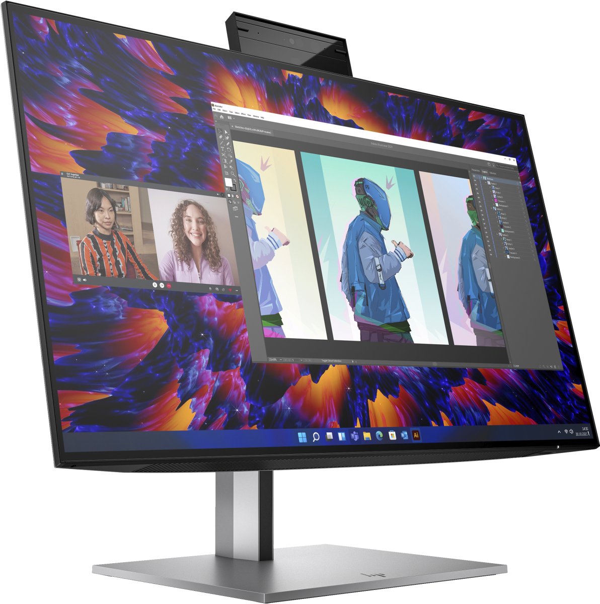 HP Z24m G3 QHD Conferencing Display - Image 2