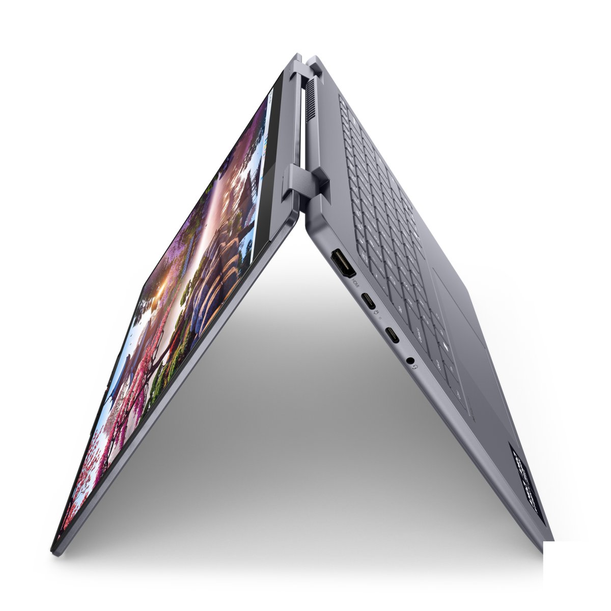 Lenovo IdeaPad 5 2-in-1 14AKP10 Copilot+ PC AMD Ryzen™ AI 7 350 Hybrid (2-in-1) 35.6 cm (14") Touchscreen WUXGA 24 GB LPDDR5x-SDRAM 512 GB SSD Wi-Fi 7 (802.11be) Windows 11 Home English Grey - Image 16