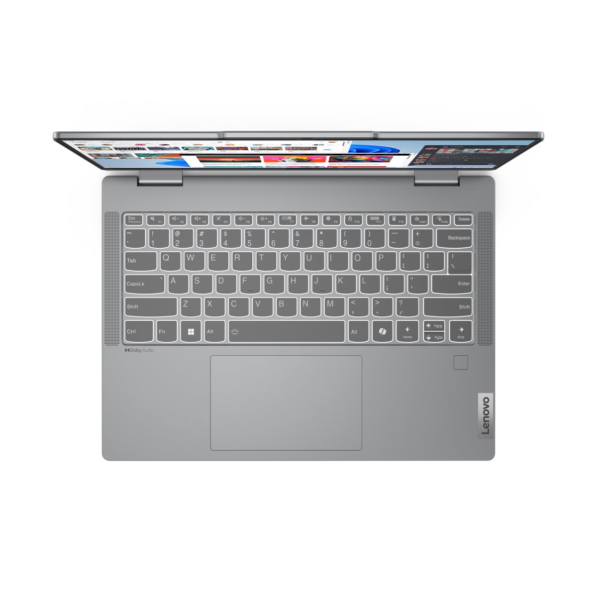 Lenovo IdeaPad 5 2-in-1 14IRH9 Intel® Core™ i7 i7-13620H Hybrid (2-in-1) 35.6 cm (14") Touchscreen WUXGA 16 GB LPDDR5x-SDRAM 512 GB SSD Wi-Fi 6 (802.11ax) Windows 11 Home UK English Grey - Image 3