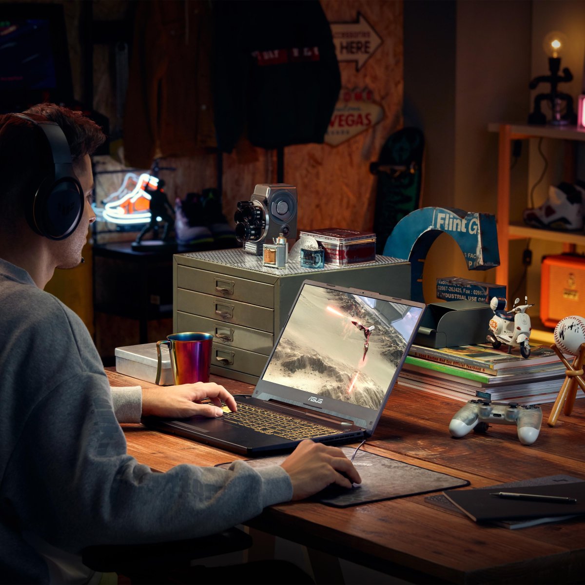 ASUS TUF Gaming A15 FA506NFR-HN003W AMD Ryzen™ 7 7435HS Laptop 39.6 cm (15.6") Full HD 16 GB DDR5-SDRAM 512 GB SSD NVIDIA GeForce RTX 2050 Wi-Fi 6 (802.11ax) Windows 11 Home Black - Image 10