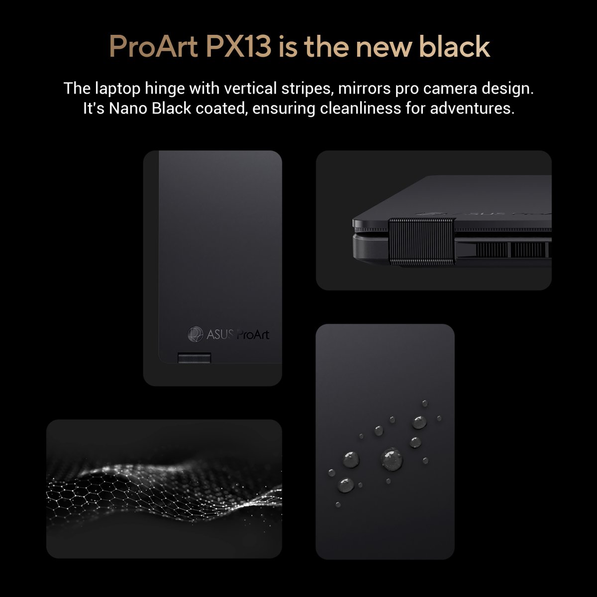ASUS ProArt PX13 HN7306WI-LX017W Copilot+ PC AMD Ryzen AI 9 HX 370 Hybrid (2-in-1) 33.8 cm (13.3") Touchscreen 3K 32 GB LPDDR5x-SDRAM 2 TB SSD NVIDIA GeForce RTX 4070 Wi-Fi 7 (802.11be) Windows 11 Home Black - Image 13