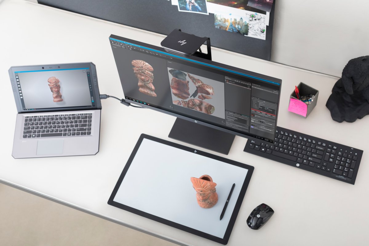 HP Z27n G2 computer monitor 68.6 cm (27") 2560 x 1440 pixels Quad HD LED Silver - Image 8