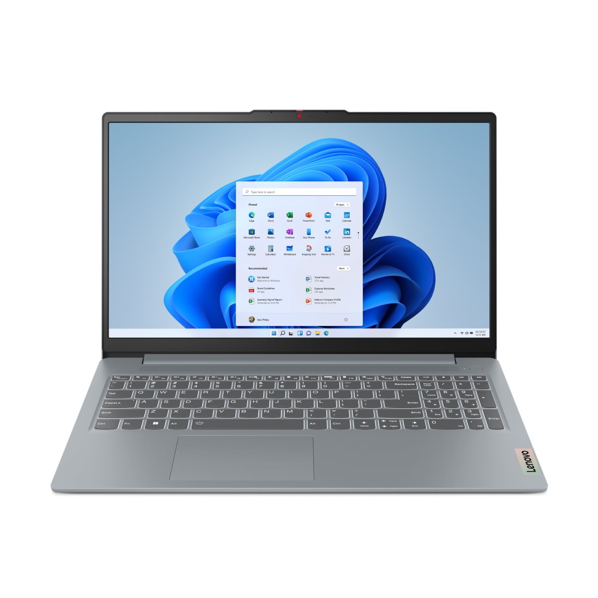 Lenovo IdeaPad Slim 3 15IAN8 Intel Core i3 N-series i3-N305 Laptop 39.6 cm (15.6") Full HD 8 GB LPDDR5-SDRAM 128 GB eUFS Wi-Fi 6 (802.11ax) Windows 11 Home in S mode UK English Grey