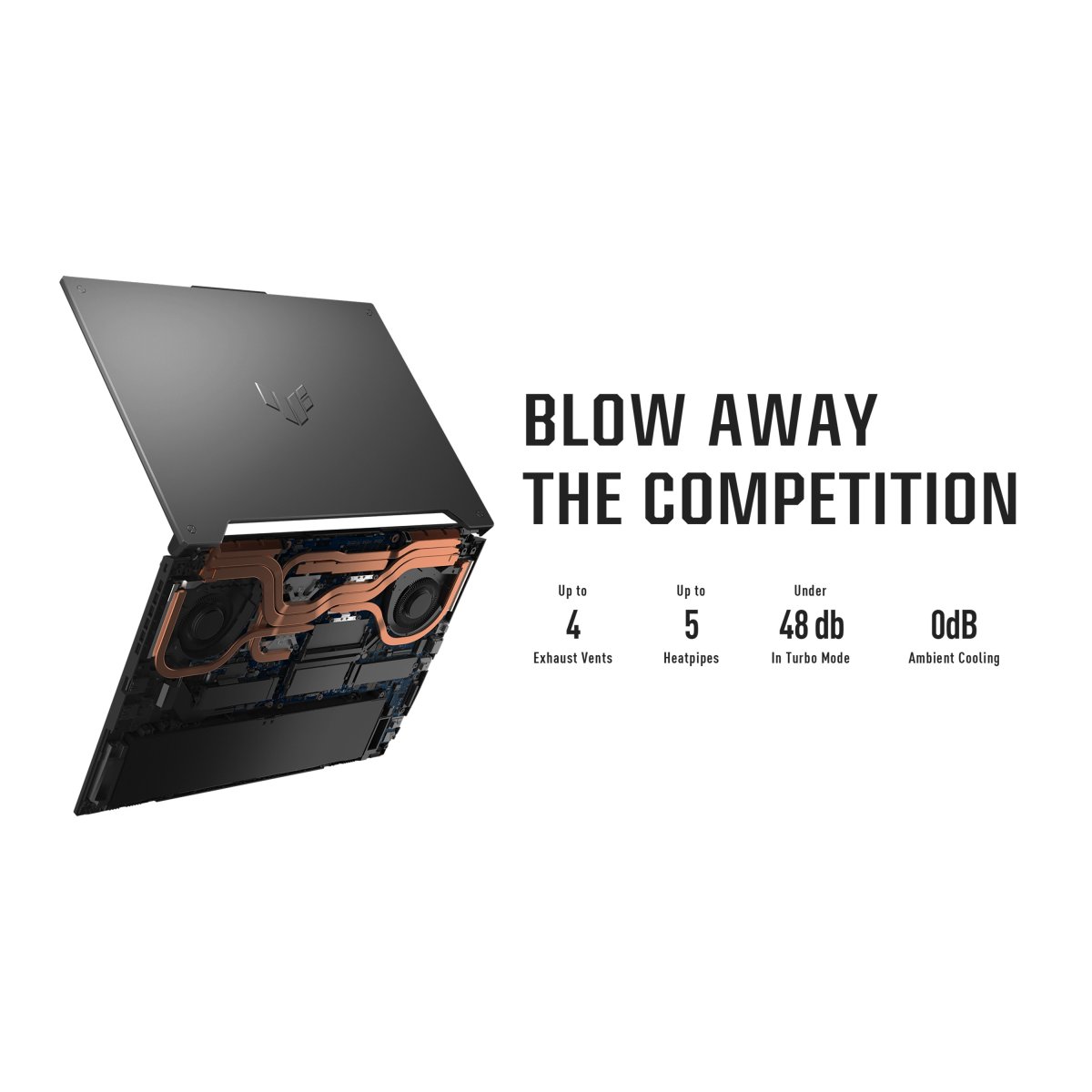 ASUS TUF Gaming A17 FA707XI-HX021W AMD Ryzen™ 9 7940HS Laptop 43.9 cm (17.3") Full HD 16 GB DDR5-SDRAM 512 GB SSD NVIDIA GeForce RTX 4070 Wi-Fi 6 (802.11ax) Windows 11 Home Black, Grey - Image 7