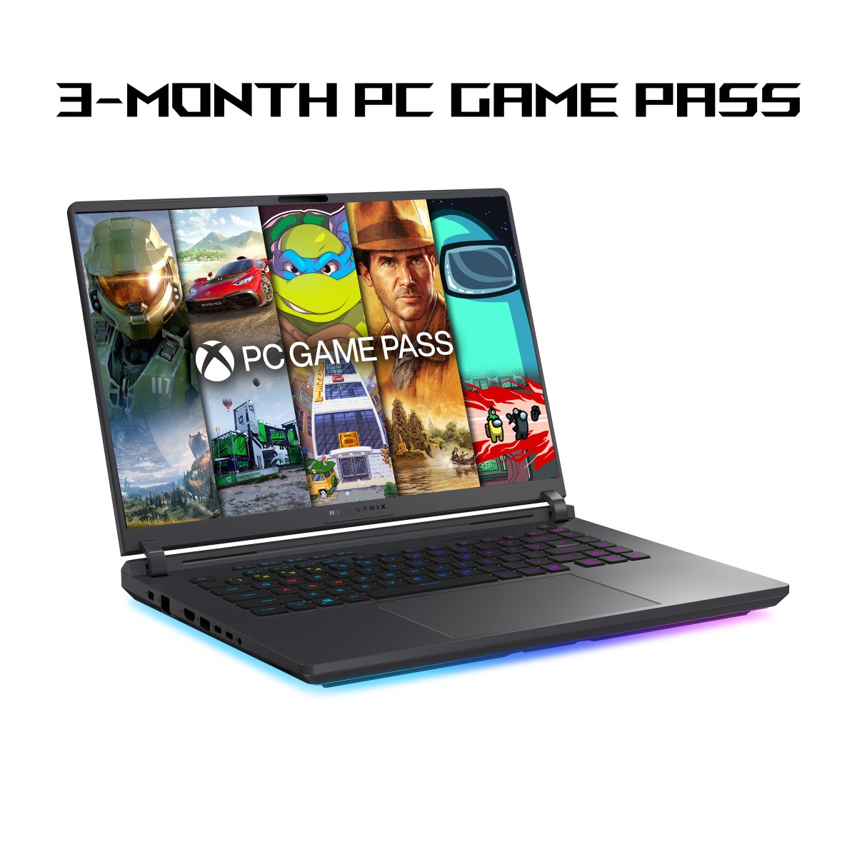 ASUS ROG Strix G16 G615LW-S5006W Intel Core Ultra 9 275HX Laptop 40.6 cm (16") WQXGA 32 GB DDR5-SDRAM 2 TB SSD NVIDIA GeForce RTX 5080 Wi-Fi 7 (802.11be) Windows 11 Home Black, Green, Grey - Image 3