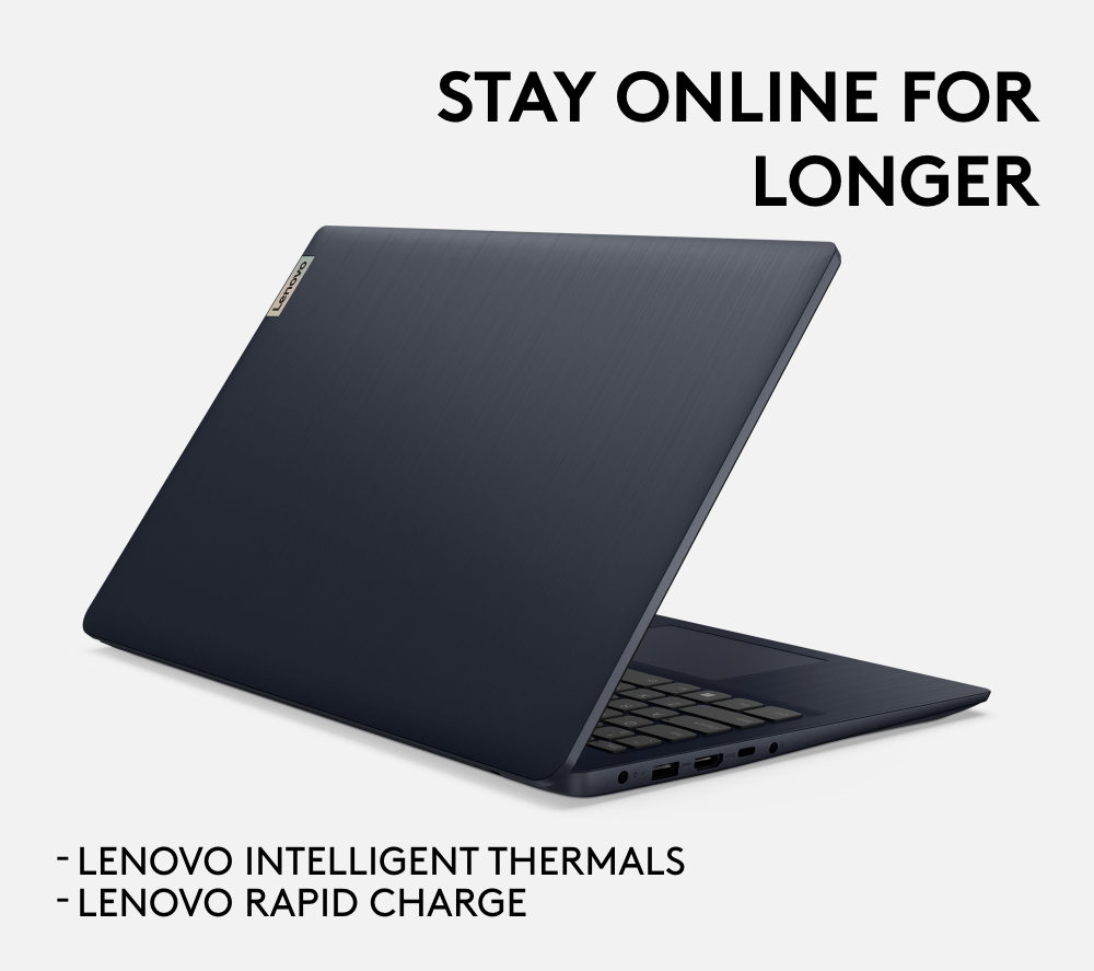 Lenovo IdeaPad 3 15IAU7 Intel® Core™ i7 i7-1255U Laptop 39.6 cm (15.6") Full HD 16 GB DDR4-SDRAM 512 GB SSD Wi-Fi 6 (802.11ax) Windows 11 Home UK English Blue - Image 6
