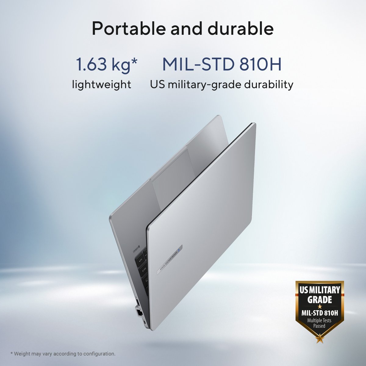 ASUS ExpertBook P1 P1503CV-i731X Intel® Core™ i7 i7-13620H Laptop 39.6 cm (15.6") Full HD 32 GB DDR5-SDRAM 1 TB SSD Wi-Fi 6 (802.11ax) Windows 11 Pro Grey - Image 17