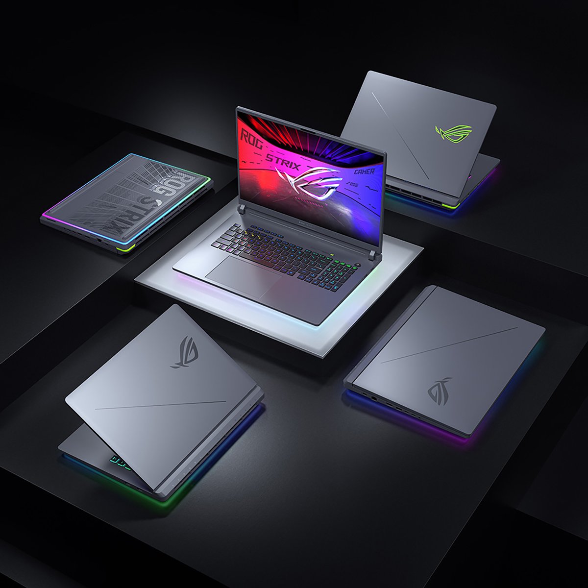 ASUS ROG Strix G16 G615LW-S5006W Intel Core Ultra 9 275HX Laptop 40.6 cm (16") WQXGA 32 GB DDR5-SDRAM 2 TB SSD NVIDIA GeForce RTX 5080 Wi-Fi 7 (802.11be) Windows 11 Home Black, Green, Grey - Image 9