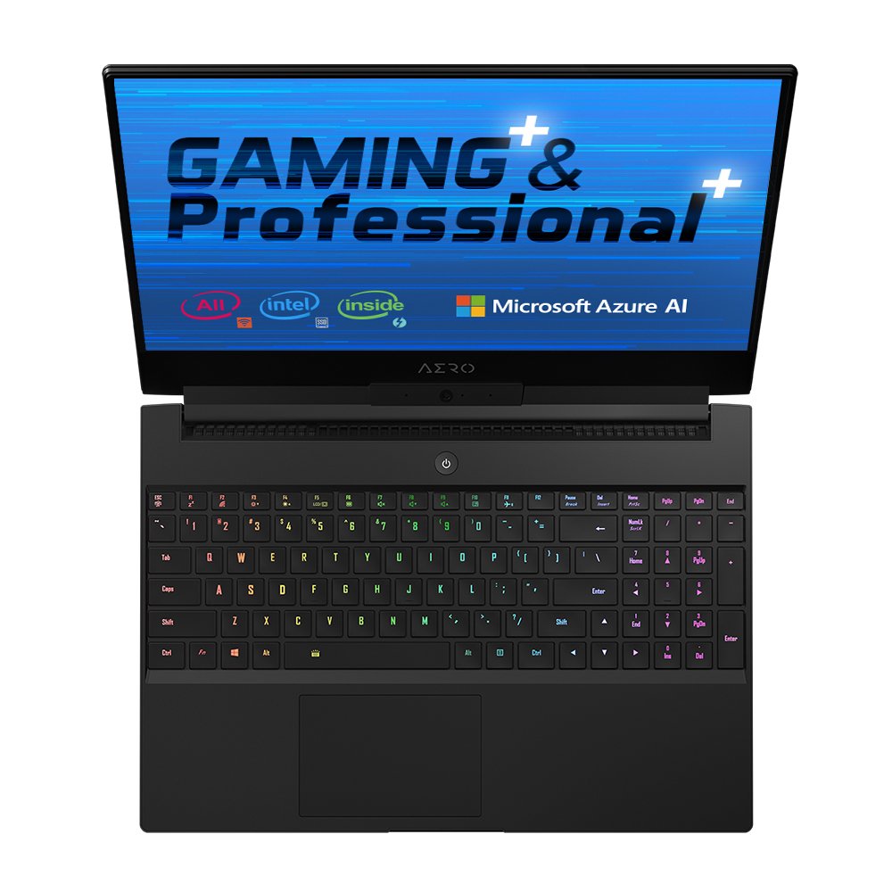 GIGABYTE AERO 15 XA-7UK2130SH Intel® Core™ i7 i7-9750H Laptop 39.6 cm (15.6") Full HD 16 GB DDR4-SDRAM 512 GB SSD NVIDIA® GeForce RTX™ 2070 Max-Q Wi-Fi 5 (802.11ac) Windows 10 Home Black - Image 3