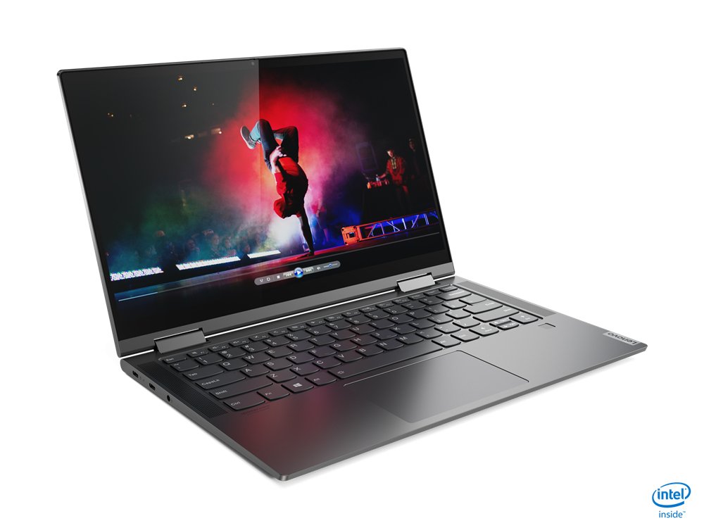 Lenovo Yoga C740-14IML Intel® Core™ i7 i7-10510U Hybrid (2-in-1) 35.6 cm (14") Touchscreen Full HD 8 GB DDR4-SDRAM 512 GB SSD Wi-Fi 6 (802.11ax) Windows 10 Home Grey - Image 2