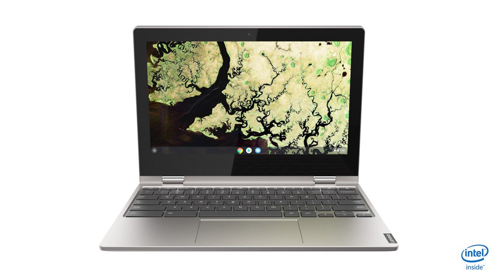 Lenovo Chromebook C340-11 Intel® Celeron® N4000 29.5 cm (11.6") Touchscreen HD 4 GB LPDDR4-SDRAM 32 GB eMMC Wi-Fi 5 (802.11ac) ChromeOS Grey, Platinum