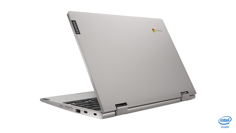 Lenovo Chromebook C340-11 Intel® Celeron® N4000 29.5 cm (11.6") Touchscreen HD 4 GB LPDDR4-SDRAM 32 GB eMMC Wi-Fi 5 (802.11ac) ChromeOS Grey, Platinum - Image 7