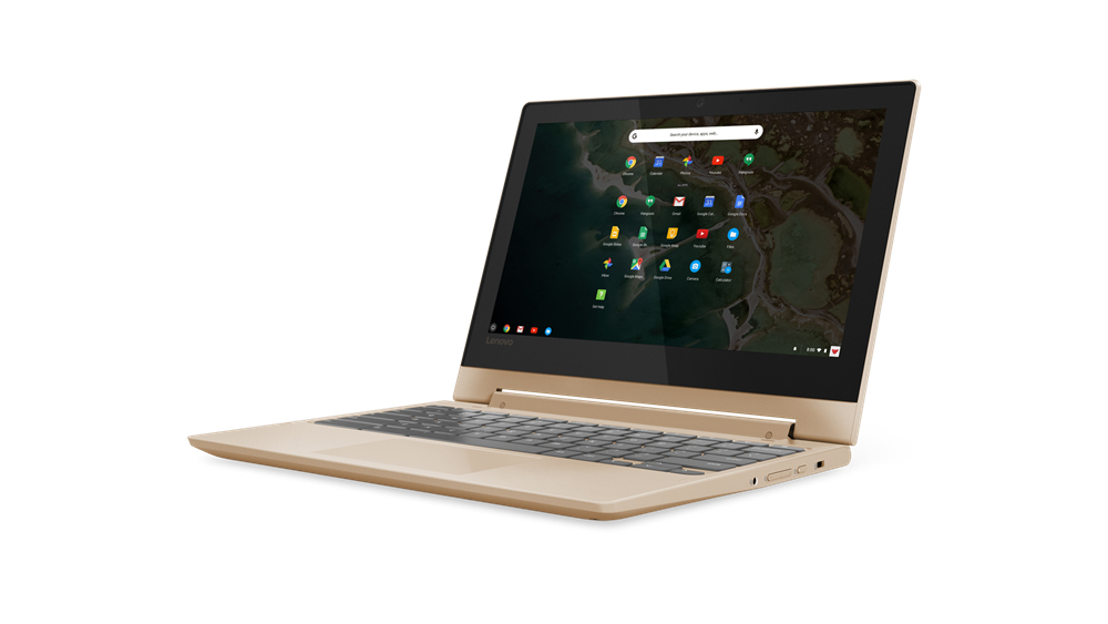 Lenovo Chromebook C330 MediaTek MT8173C 29.5 cm (11.6") Touchscreen HD 4 GB LPDDR3-SDRAM 32 GB eMMC Wi-Fi 5 (802.11ac) ChromeOS UK English Champagne - Image 3
