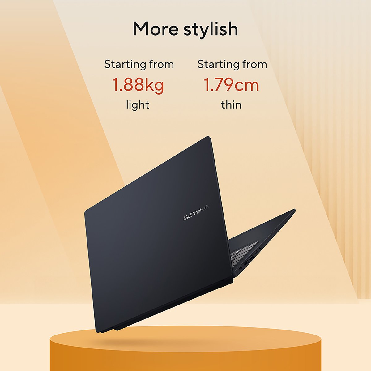 ASUS Vivobook 16 M1607KA-MB053W AMD Ryzen™ AI 7 350 Laptop 40.6 cm (16") WUXGA 16 GB DDR5-SDRAM 1 TB SSD Wi-Fi 6 (802.11ax) Windows 11 Home Blue - Image 9