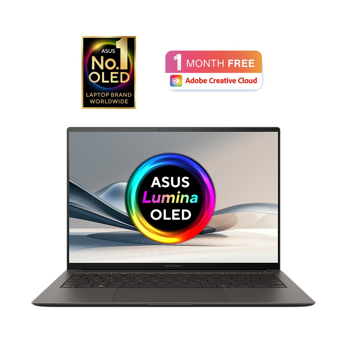 ASUS Zenbook S14 UX5406SA-PZ040W Copilot+ PC Intel Core Ultra 7 256V Laptop 35.6 cm (14") Touchscreen 3K 16 GB LPDDR5x-SDRAM 1 TB SSD Wi-Fi 7 (802.11be) Windows 11 Home Grey - Image 2