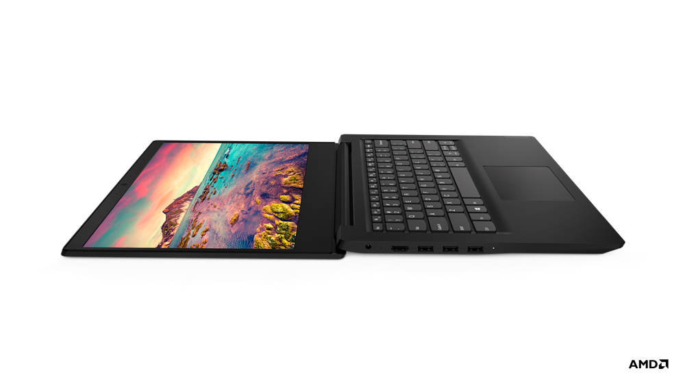 Lenovo IdeaPad S145-14API AMD Athlon 300U Laptop 35.6 cm (14") HD 4 GB DDR4-SDRAM 128 GB SSD Wi-Fi 5 (802.11ac) Windows 10 Home in S mode Black