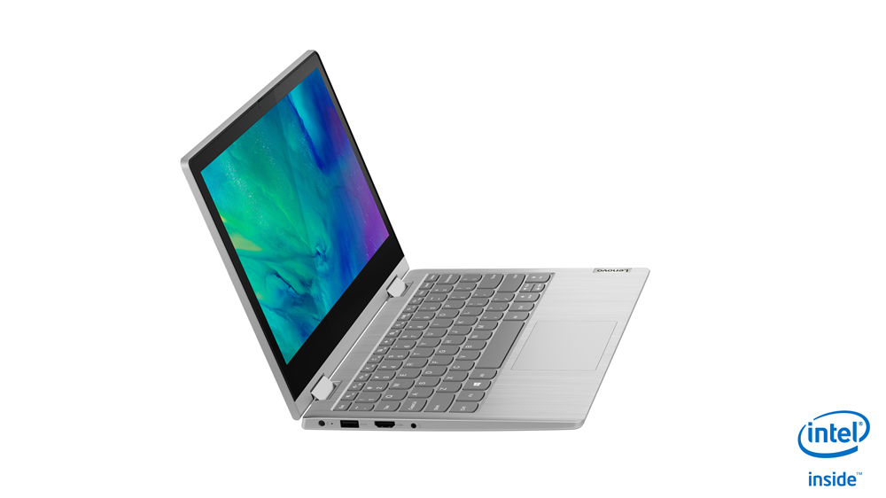 Lenovo IdeaPad Flex 3 11IGL05 Intel® Pentium® Silver N5030 Hybrid (2-in-1) 29.5 cm (11.6") Touchscreen HD 4 GB DDR4-SDRAM 64 GB eMMC Wi-Fi 5 (802.11ac) Windows 10 Home in S mode English Grey, Platinum - Image 5