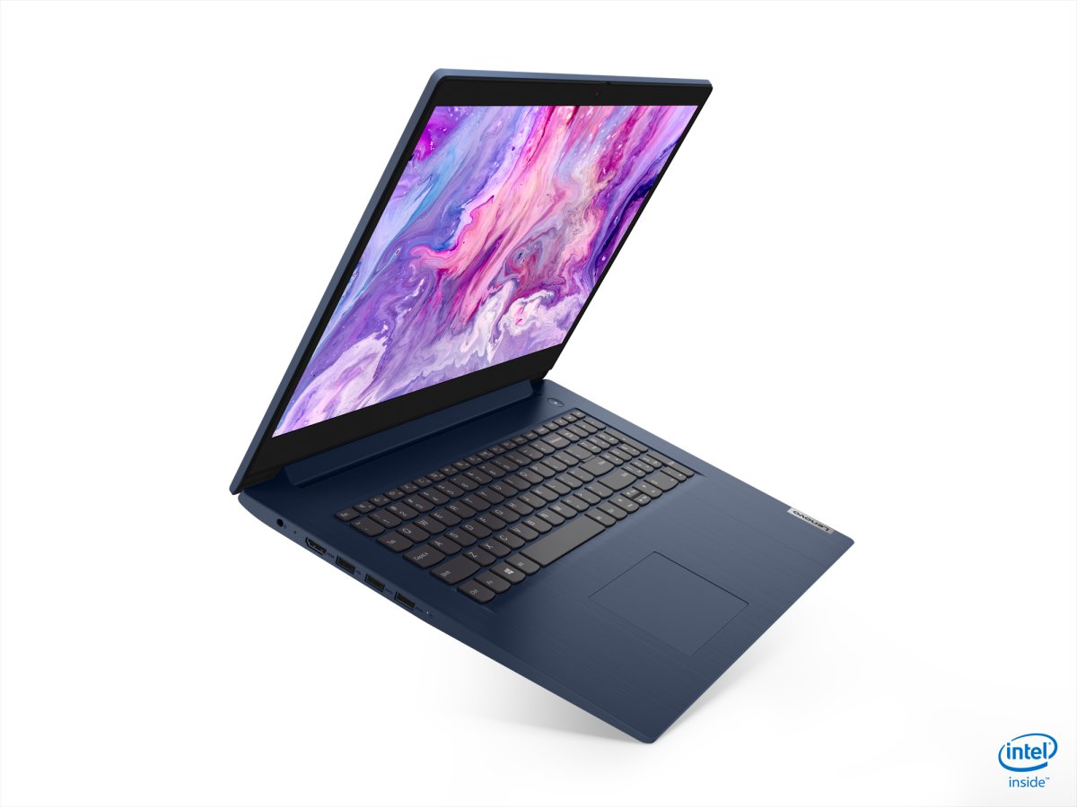 Lenovo IdeaPad 3 17IML05 Intel® Pentium® Gold 6405U Laptop 43.9 cm (17.3") HD+ 4 GB DDR4-SDRAM 128 GB SSD Wi-Fi 6 (802.11ax) Windows 10 Home in S mode Blue - Image 2