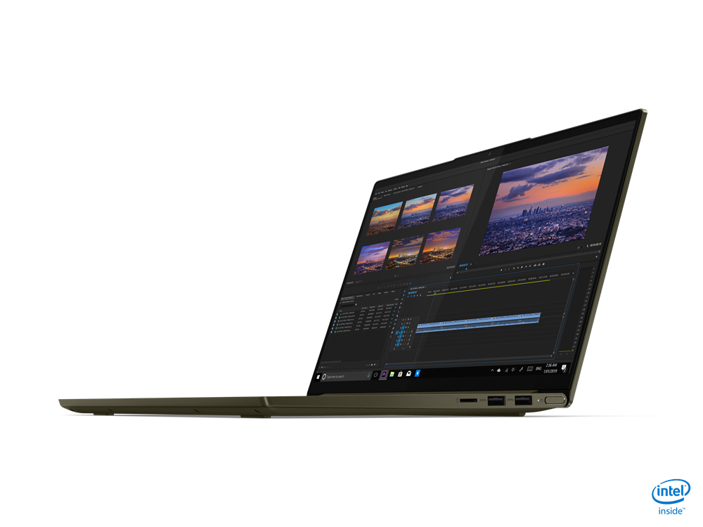 Lenovo Yoga Slim 7 14IIL05 Intel® Core™ i5 i5-1035G4 Laptop 35.6 cm (14") Full HD 8 GB LPDDR4x-SDRAM 256 GB SSD Wi-Fi 6 (802.11ax) Windows 10 Home Green - Image 2