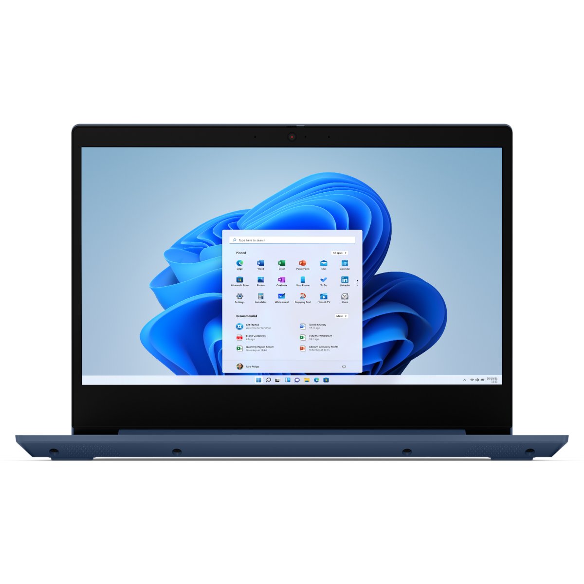Lenovo IdeaPad 3 14IML05 Intel® Pentium® Gold 6405U Laptop 35.6 cm (14") Full HD 4 GB DDR4-SDRAM 128 GB SSD Wi-Fi 6 (802.11ax) Windows 10 Home in S mode Blue - Image 5