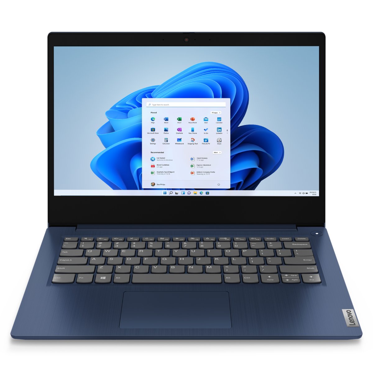 Lenovo IdeaPad 3 14IML05 Intel® Pentium® Gold 6405U Laptop 35.6 cm (14") Full HD 4 GB DDR4-SDRAM 128 GB SSD Wi-Fi 6 (802.11ax) Windows 10 Home in S mode Blue - Image 6