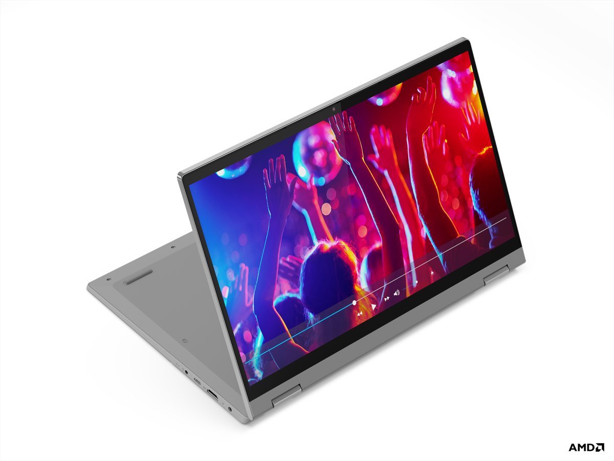 Lenovo IdeaPad Flex 5 14ALC05 AMD Ryzen™ 7 5700U Hybrid (2-in-1) 35.6 cm (14") Touchscreen Full HD 8 GB DDR4-SDRAM 512 GB SSD Wi-Fi 6 (802.11ax) Windows 10 Home in S mode UK English Grey, Platinum - Image 12